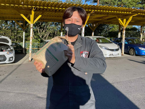 Ｇメカ賞の新米ゲット！！
